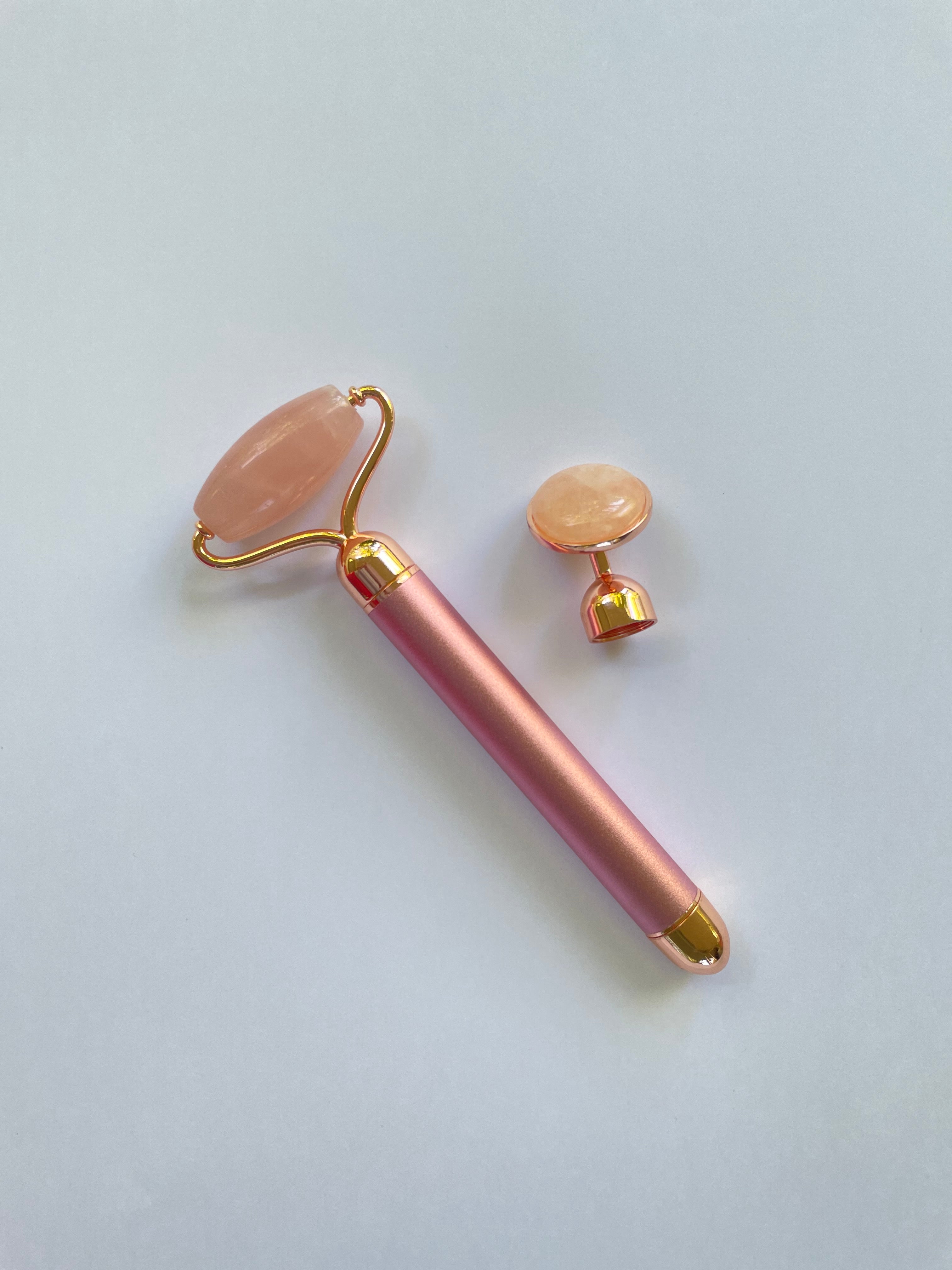 Rose Quartz Vibra Roller
